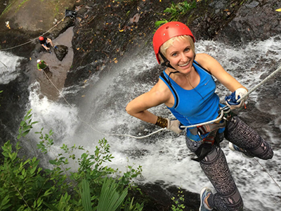 rapelling tour jaco